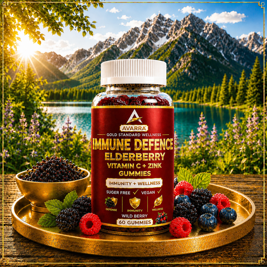 🛡️ Elderberry + Vitamin C + Zinc Gummies