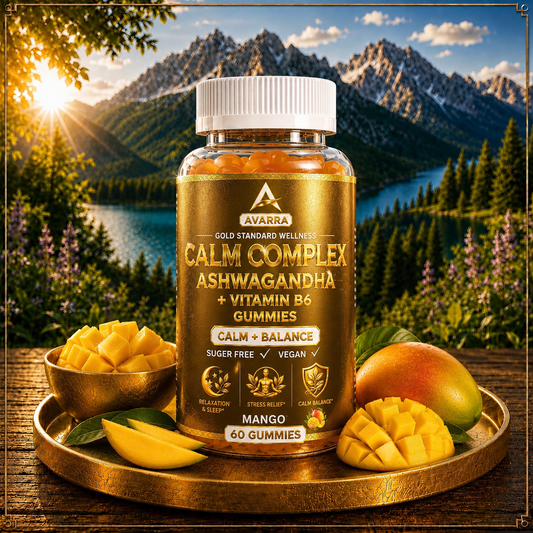 Ashwagandha + Vitamin B6 Gummies - 60 pcs.